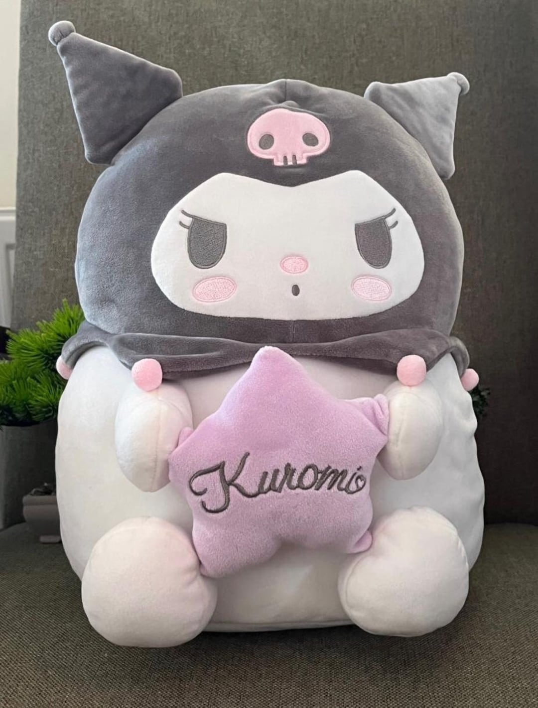 とてもデカいくろみ super big kuromi Plush Toy Kuromi Super Big Dx Stuffed | eBay