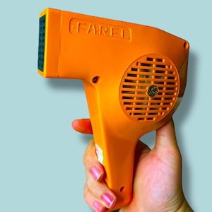 FAREL Vintage Hair Dryer, Retro Hair Dryer, 70s Made in Poland