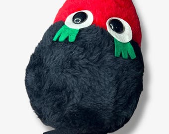 ヴィンテージ 関口カラスぬいぐるみ：レアな日本製ラブラブおもちゃ