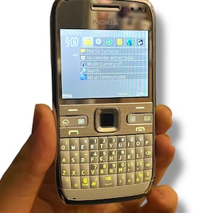Vintage Nokia E72: Unlocked Retro Smartphone with QWERTY Keyboard