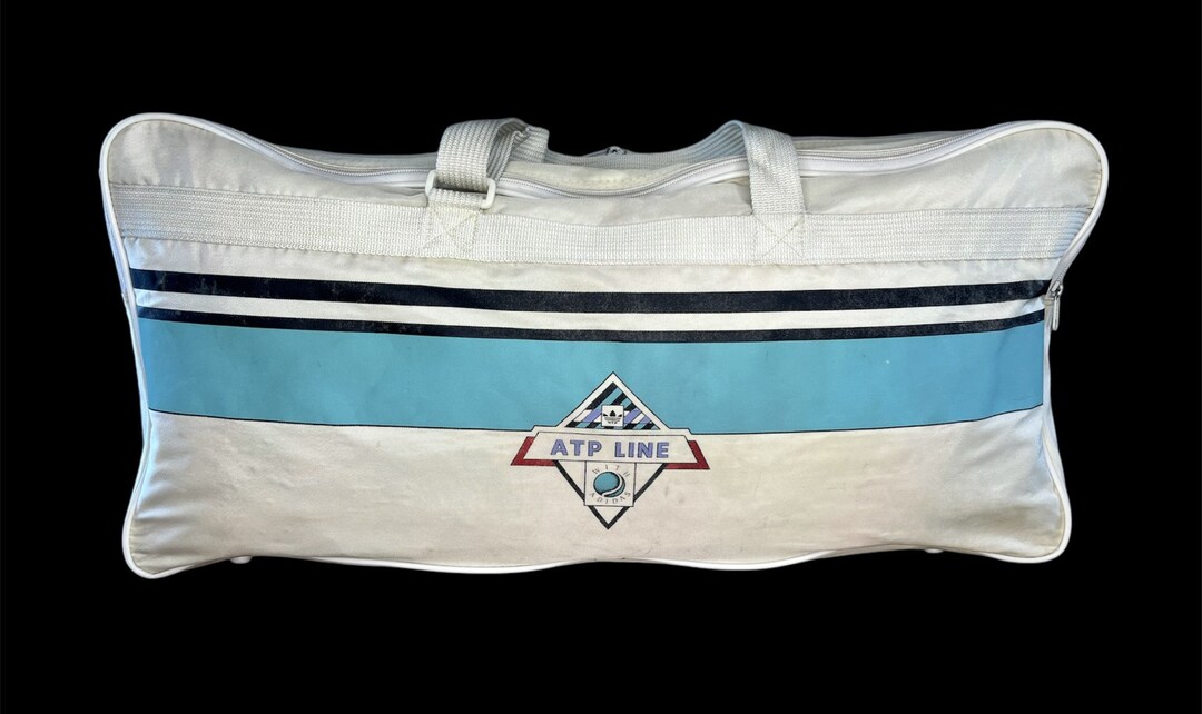 RARE Vintage Adidas ATP Line Tennis Bag, Retro Collectors, 1980's Made in West Germany , Vintage Bag , Vintage Fashion. - Etsy RARE Vintage Adidas ATP Line Tennis Bag, Retro Collectors, 1980's Made in West Germany , Vintage Bag , Vintage Fashion. - Etsy