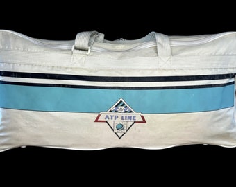 ZELDZAAM! Vintage Adidas ATP Line tennistas, retro verzamelaars, jaren 1980 gemaakt in West-Duitsland, vintage tas, vintage mode.