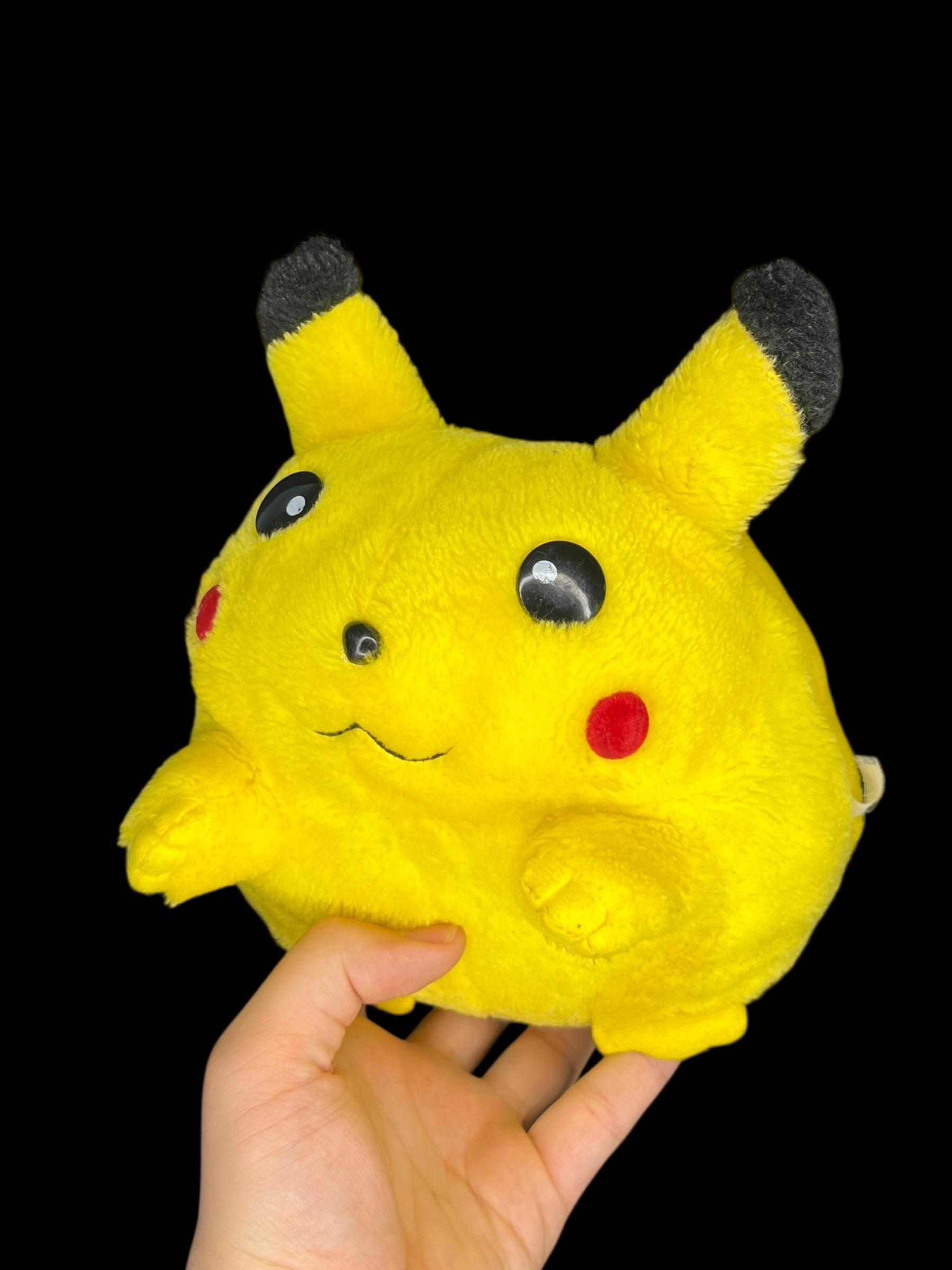 ヴィンテージピカチュウ ぬいぐるみ ジッパー付き Fat pikachu plush - Etsy 日本