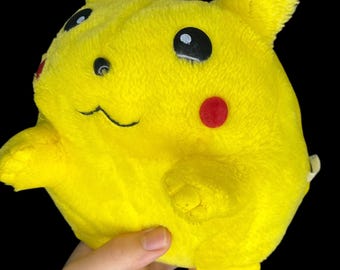 Vintage 2000s Pikachu Plush With Zipper – Pokémon Plush Toy