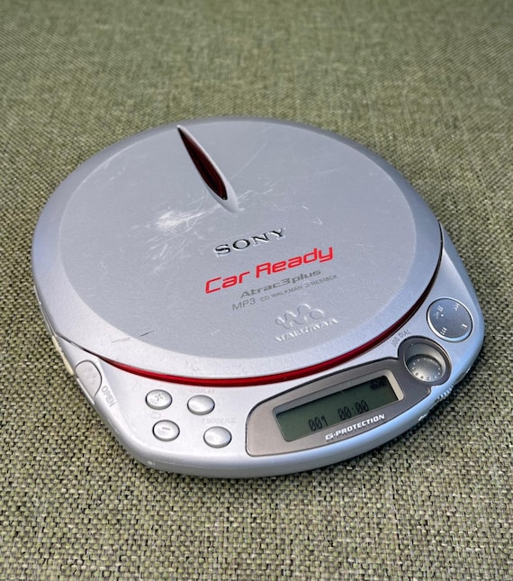 Vintage Sony Walkman Portable CD Player, Vintage Sony