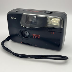 Vintage Kodak Star 175 35mm Film Camera – Retro Point & Shoot, Working Condition, Classic Analog