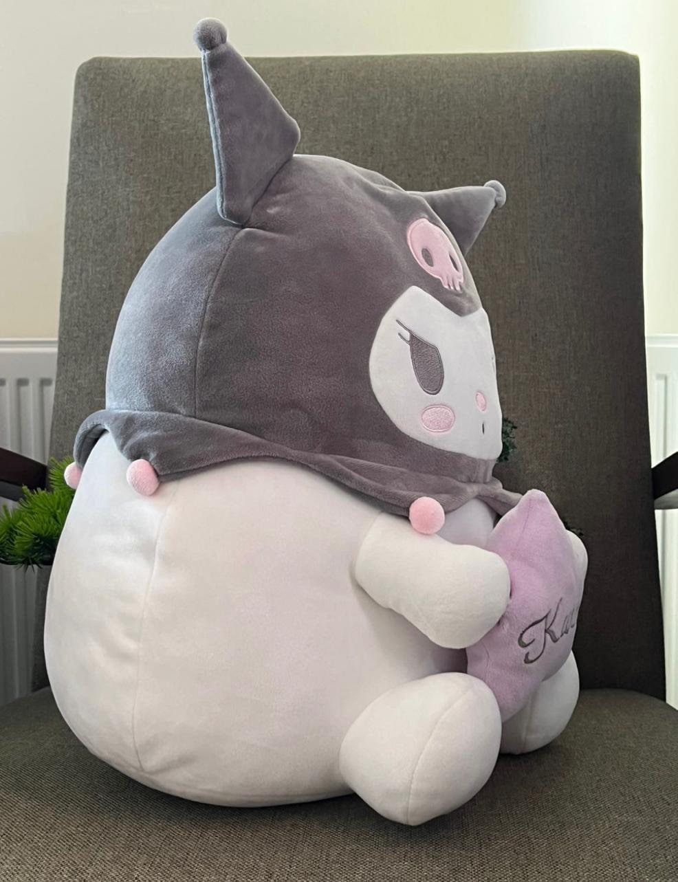 Kuromi Plush 18 , Big Size Sanrio Plush 45 Cm