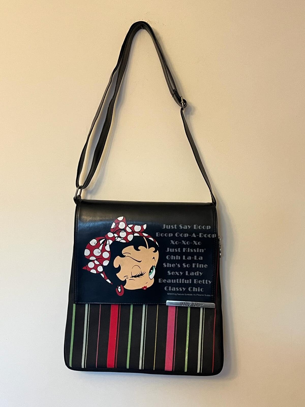Vintage Betty Boop Shoulder Bag: 2000s Retro Cartoon Tote - Etsy