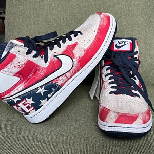 Tênis Nike Terminator High America VTG | Tamanho 9 EUA | Tênis Nike Raros | Tênis Vintage Colecionáveis