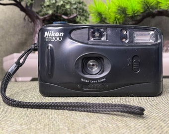 Nikon EF200 Compact Point and Shoot 35mm Film Camera