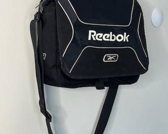 Y2K Reebok Messenger Bag: Big Logo, MP3 Compartment - Etsy