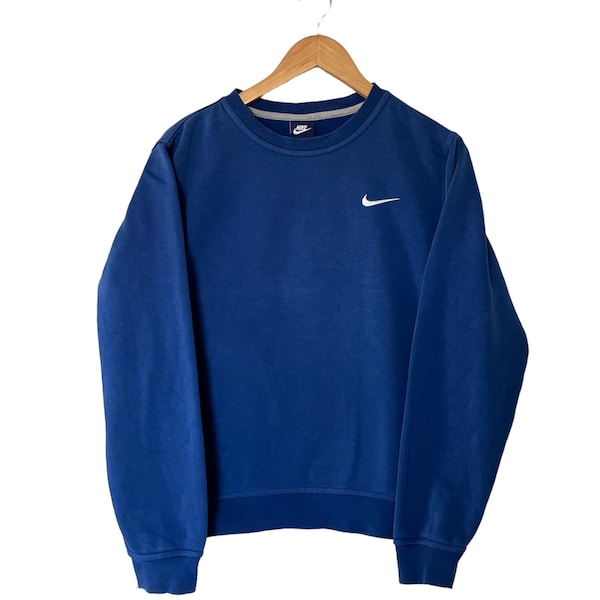 Vintage Nike Blue Sweatshirt Y2K Fashion, Nike Hoodie, Nike Sweatshirt , Sportswear , RARE Vintage Fashion