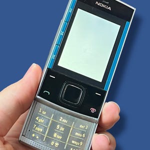 Vintage Nokia X3-00 Slider Phone: For Parts, Repair, or Retro Display