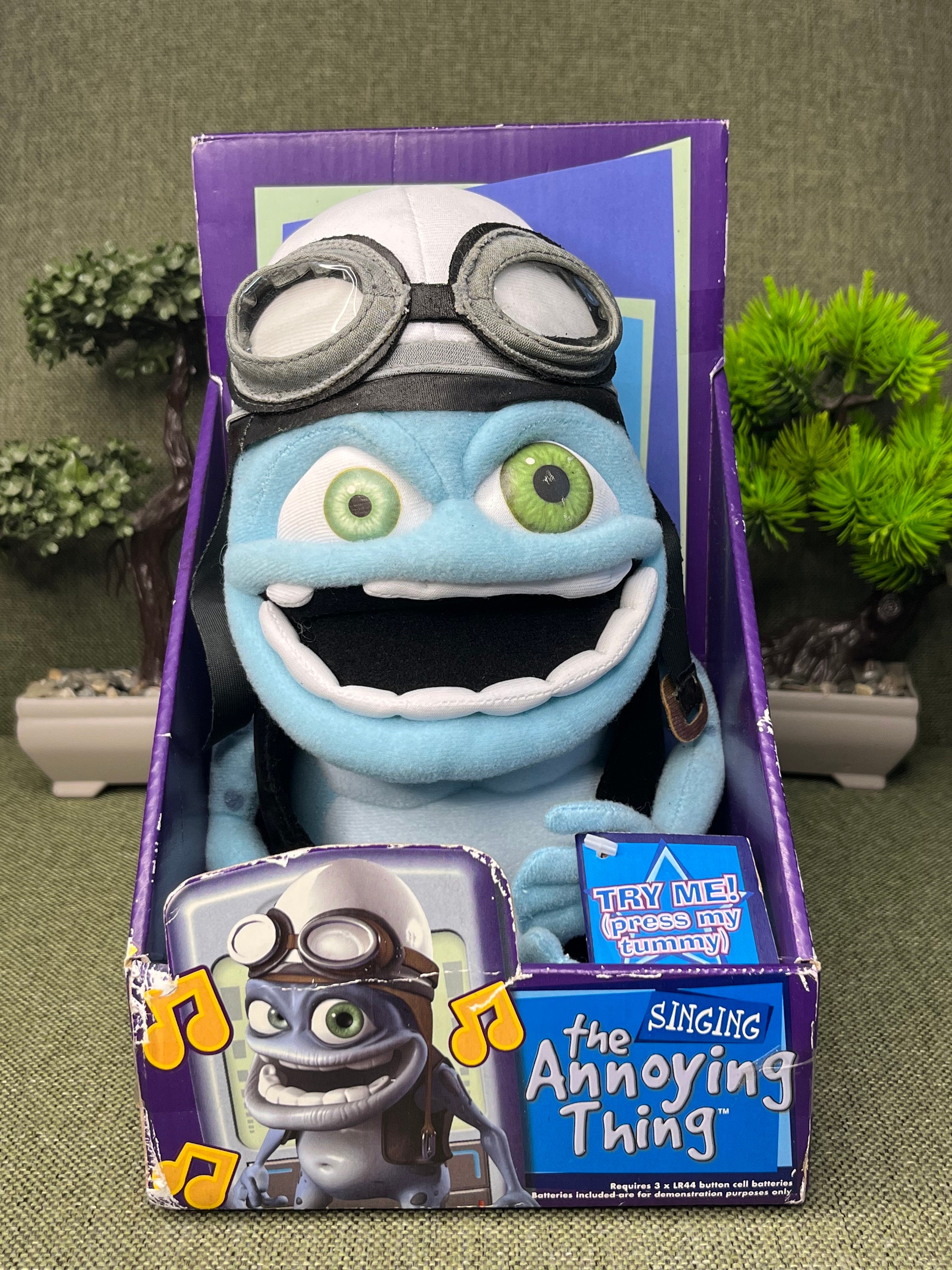 Crazy Frog the Annoying Thing Vintage Super Large Plush Toy