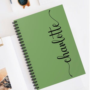 Personalized Name Journal \ Bridesmaid Gift \ Hostess Gift \ Graduation Gift \ Christmas Gift \ Birthday Gift \ Bible Study Gift \ Diary
