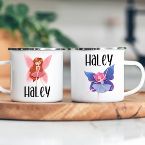 Butterfly girls Mug, Personalized Mug for Kids ,Mug for girls, Kids Shatterproof Mugs with Handle, Party Favors, Children&#39;s Gift