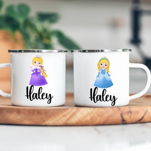 Princess Mug, Personalized Mug for Kids ,Mug for girls, Kids Shatterproof Mugs with Handle, Party Favors, Children&#39;s Gift