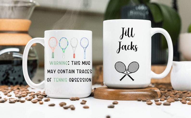 BennetandFitzCustoms Tennis Mug
