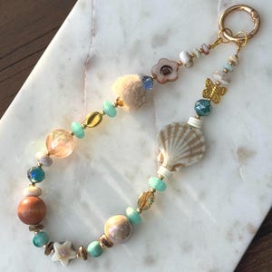 Boho Phone Wrist Strap Keychain