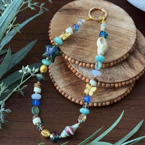 Boho Beach Phone Wrist Strap Keychain