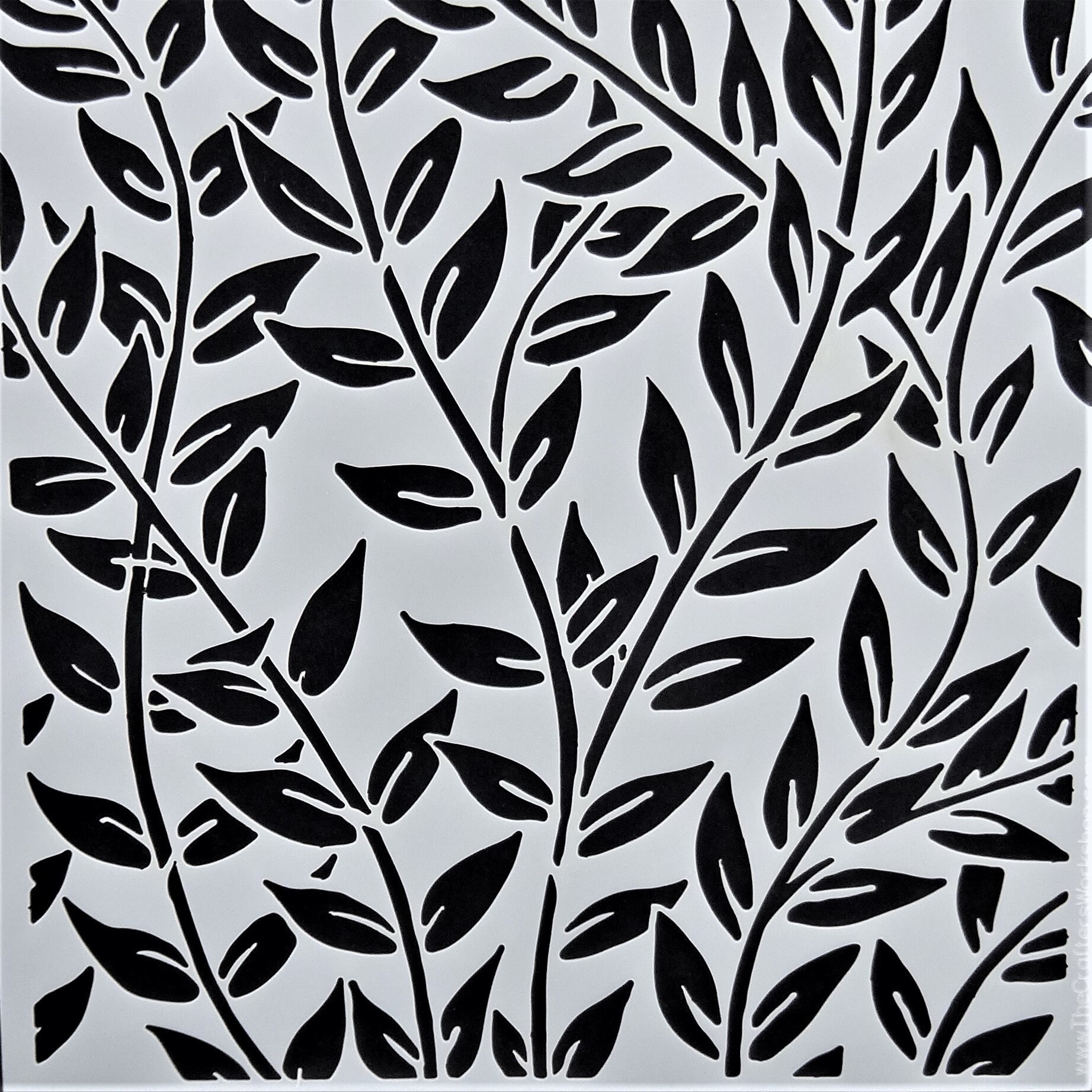 Jungle Vines, Mylar Stencil, Laser Cut, Wall Art, Airbrushing, Painting