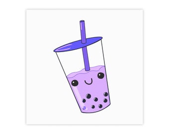 Copy of Post-it® Note Pads Happy Smile Boba Tea