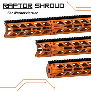 Nerf worker Harrier Raptor shroud/frontend