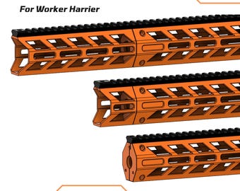 Nerf worker Harrier Raptor shroud/frontend