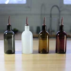 blown glass Oil/Vinegar cruet
