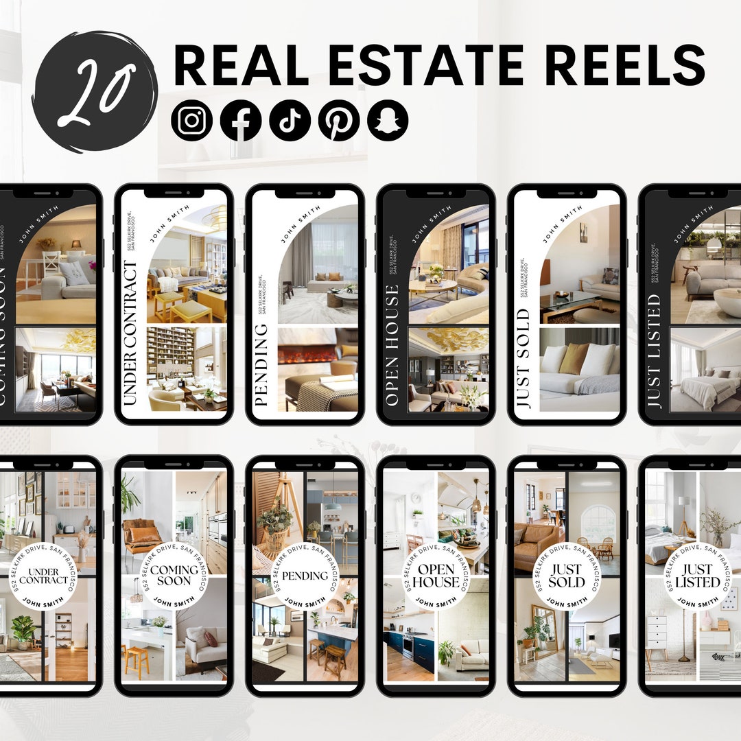 Real Estate Marketing Templates Real Estate Post Real Estate Reels Real Estate Marketing Templates Real Estate Post Real Estate Reels