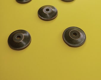 Pomos de cerámica de inspiración vintage: juego de tiradores decorativos para cajones y armarios