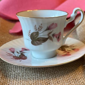 Bareuther Waldsassen Bavaria Germany footed Demitasse cup and saucer