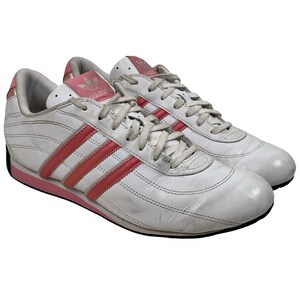 Adidas Vintage Y2K Climacool Athletic Sneakers White Mesh w/Red Accent Sz 11 RARE? Sz 11 - Adidas ROM White College Red Gold Gum 2003  main image 2