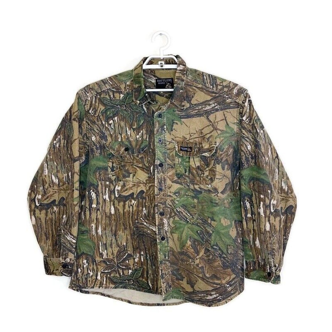 Pull de chasse vintage camouflage Rattlers - XL - Original