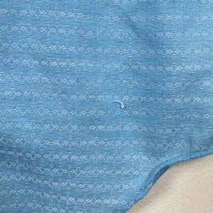 Camisa de campamento McGregor Scotset vintage para hombre, talla M, azul, con cuello tipo daga texturizado, estilo retro de los años 70. imagen 5
