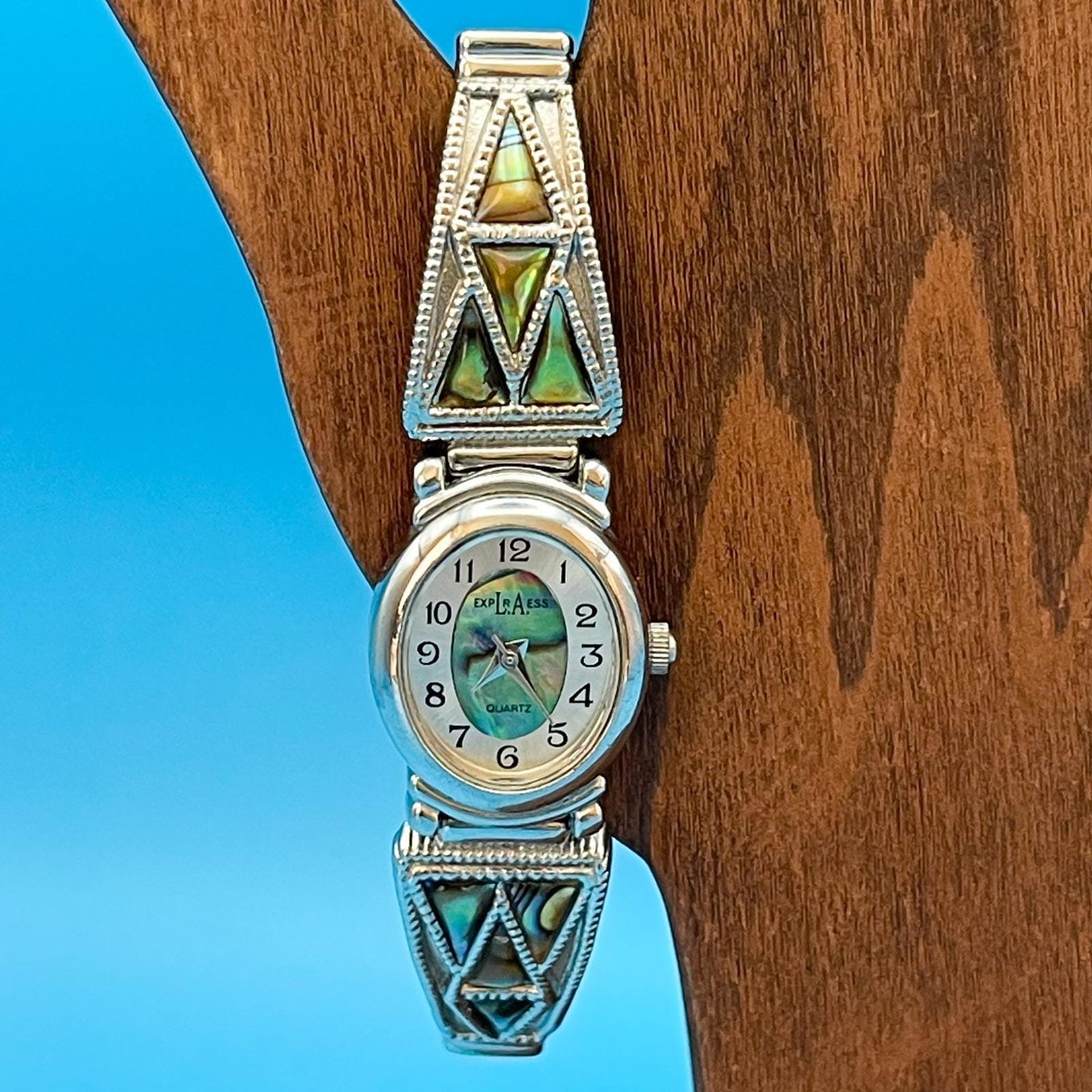 Vintage Women\'s L.A. Express cameo watch La Express Watch - Etsy main image 4