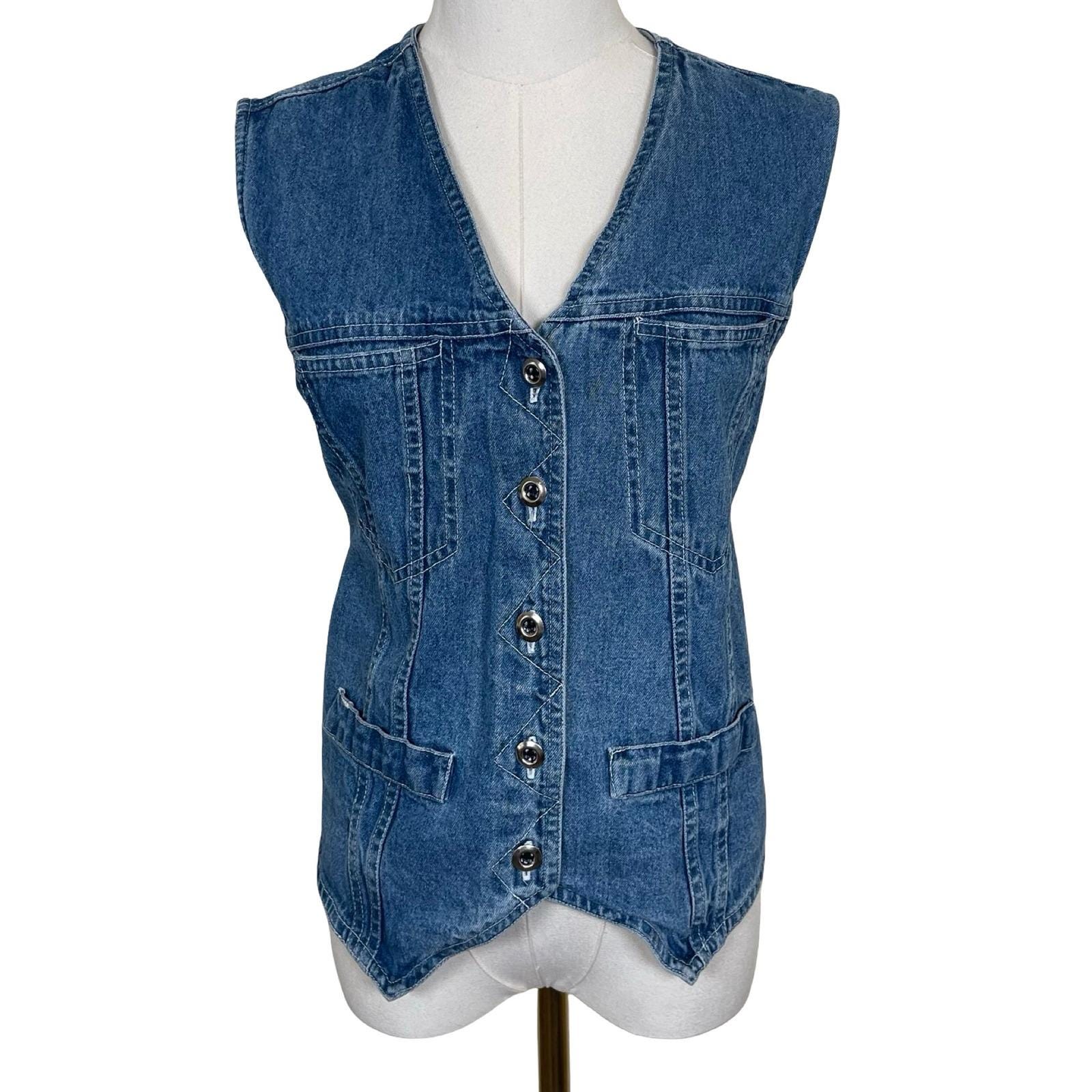 Sexy Denim Vest - Etsy Singapore