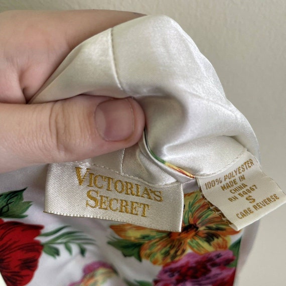 Vtg VICTORIA'S SECRET Women's Gold Label Floral R… - image 5