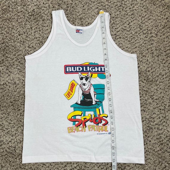 Vintage 1987 Bud Light Spuds Mackenzie Beach Patr… - image 9