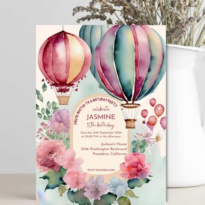 10th birthday invite / Child invite Birthday Personalized party invitations / Personalized birthday invitations / Children's birthday party/