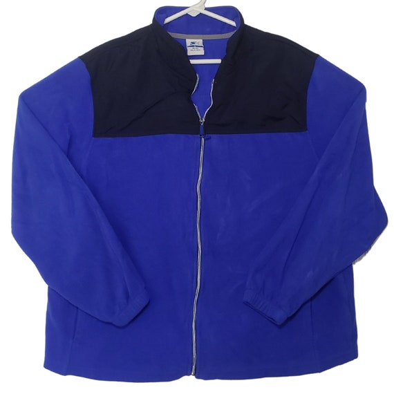 Vintage Starter Brand Fleece Jacket Zip Up Mens X… - image 1