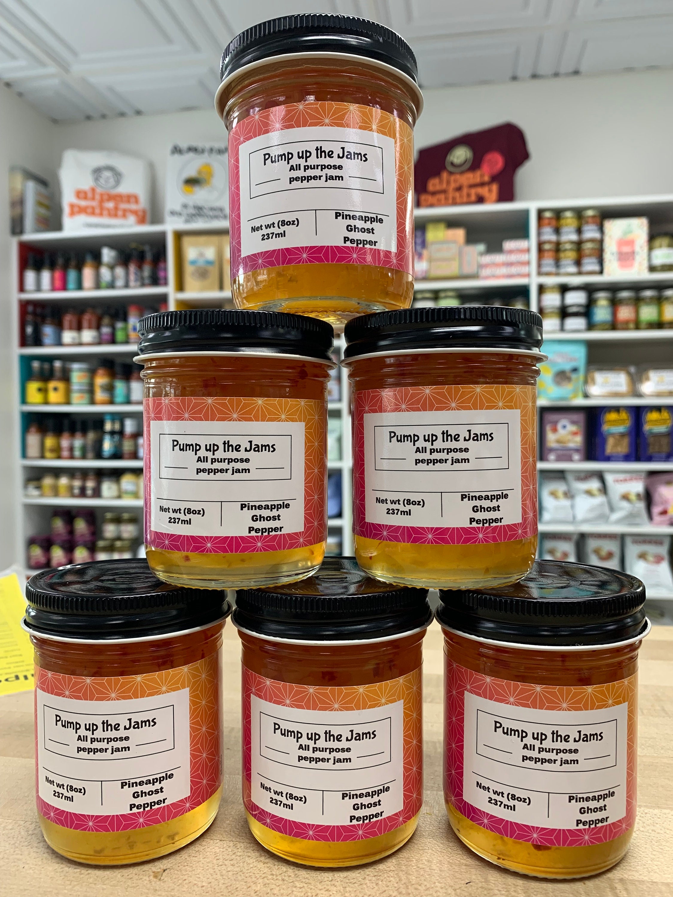 Pineapple Ghost Pepper Jam Etsy