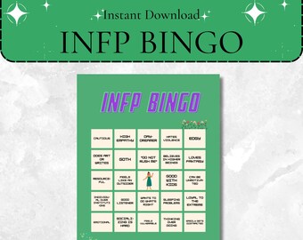 INFP Bubble — lsfp: Introvert Mbti Bingo *not mine
