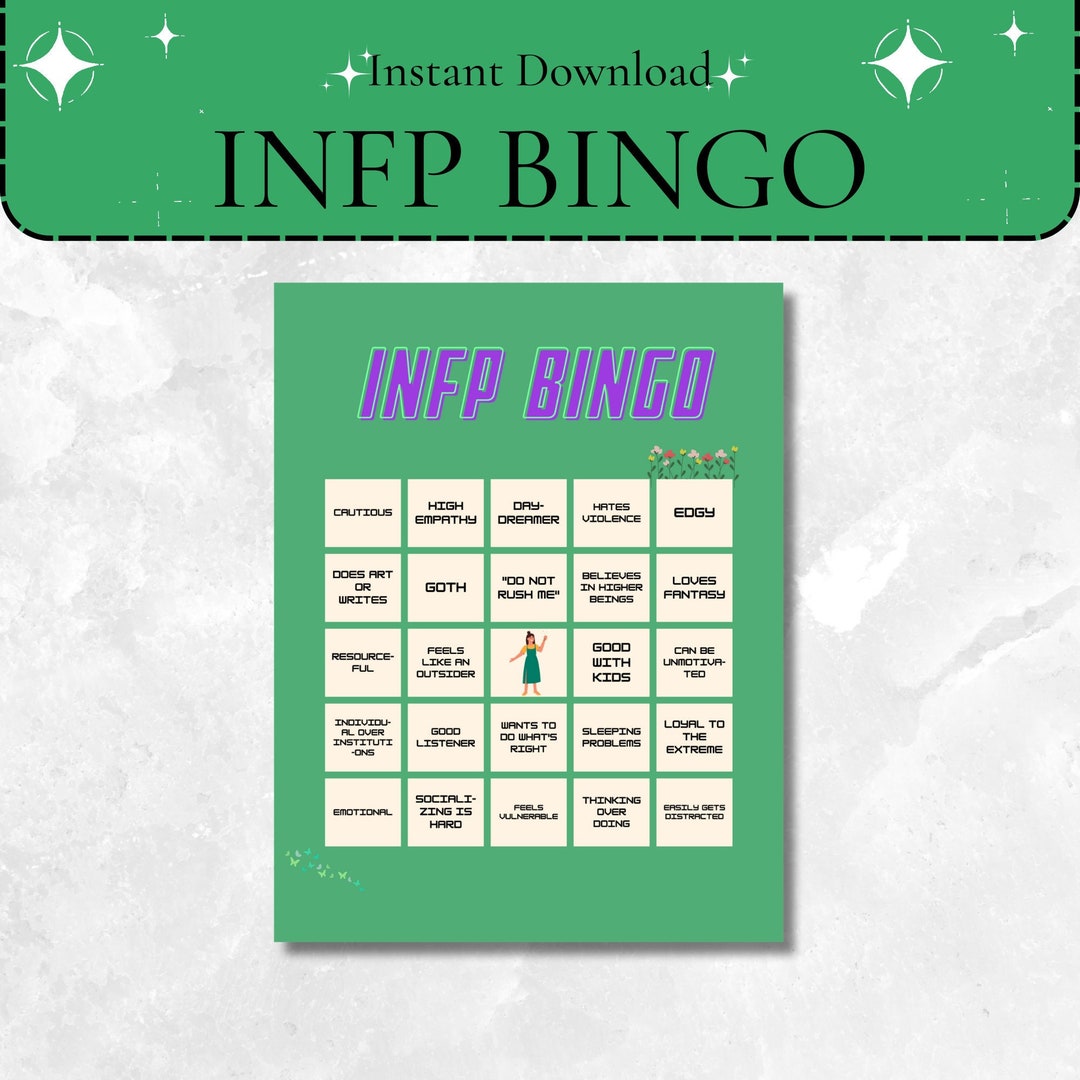 INFP Bubble — lsfp: Introvert Mbti Bingo *not mine