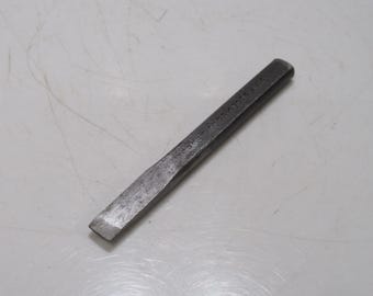 Fantastic Vintage Robert Sorby Cold Chisel 3/8" x 4" War Dept Broad Arrow 1952 National Service British Army
