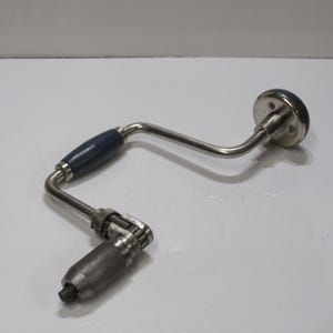 Fantastisk vintage Stanley nr 945 spärrhandtagsborr 10" sving tillverkad i USA