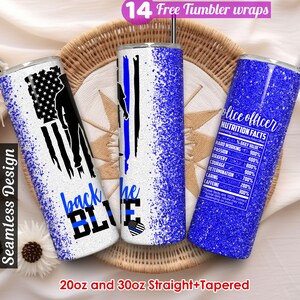 Police tumbler wrap back the blue tumbler 20 oz tumbler sublimation designs Dispatcher trending tumbler wraps best seller tumbler wrap