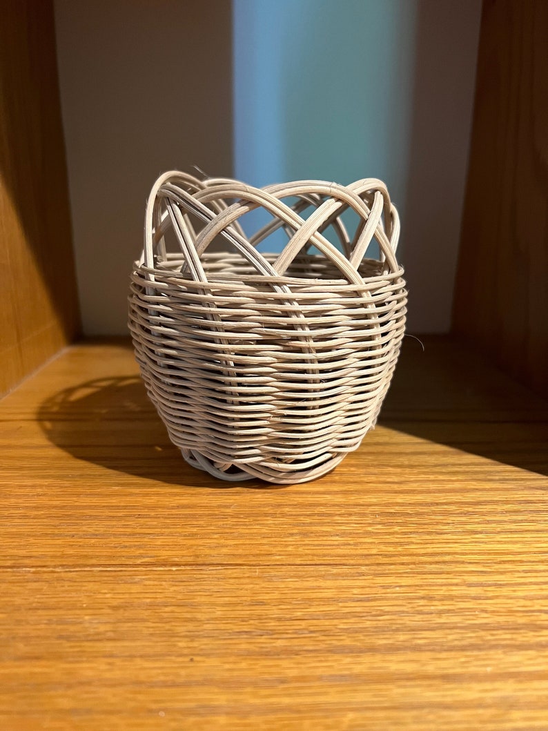 Cherokee Double Wall Tall Crown Basket Etsy