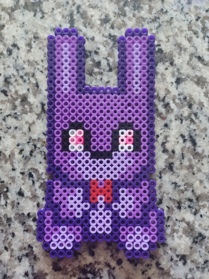 Cute Chibi Five Nights at Freddy's Hama Fuse Perler Bead Etsy