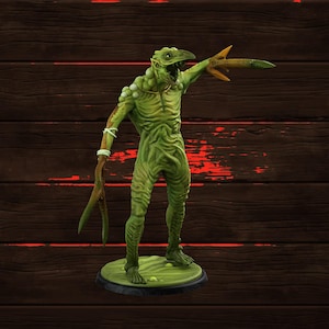 Plague Man Attack | PrintYourMonsters | Tabletop Roleplaying / D&D / Wargaming miniature